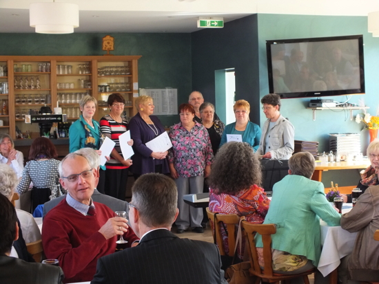 Ehrung der langjährigen Mitglieder von 10, 20 und 30 Jahren.